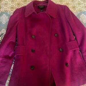 Victoria’s Secret purple peacoat